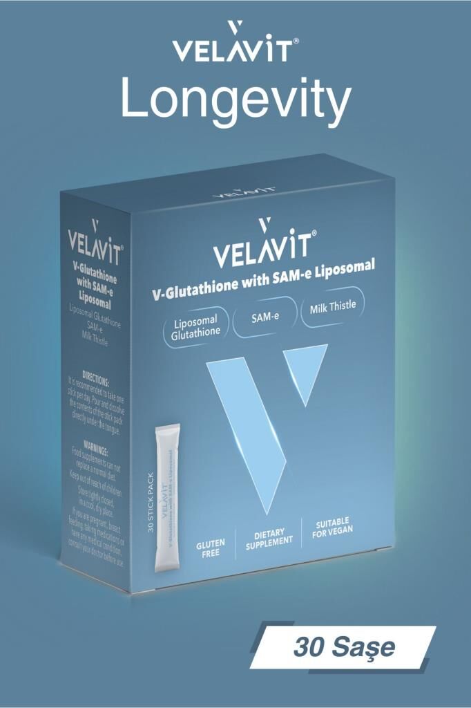 Velavit V-Glutatyon SAM-e Lipozomal 30 Stick Saşe