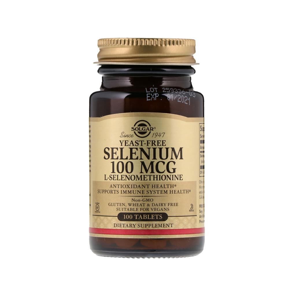 Solgar Selenium 100 mg 100 Tablet