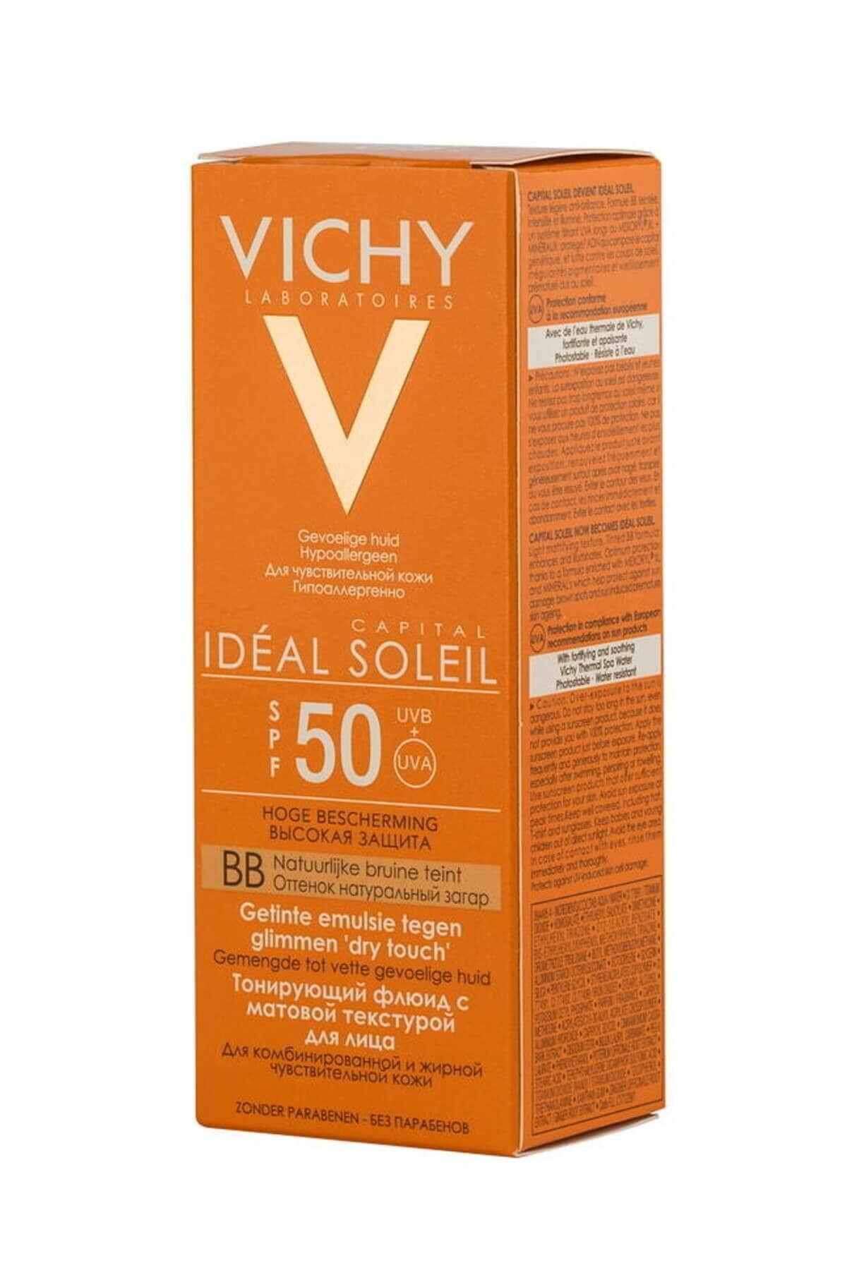 Vichy Capital Soleil Dry Touch Tinted Spf50 Fluid 50 ml