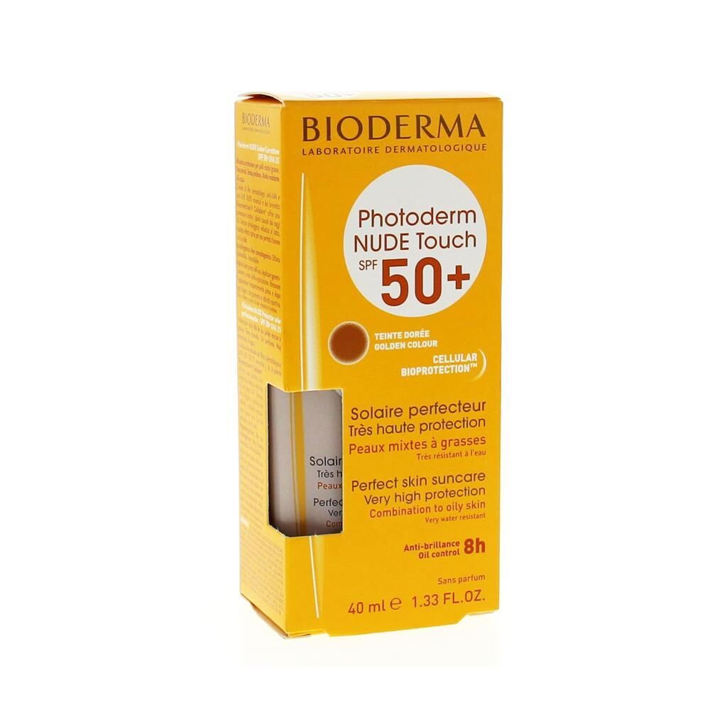 Bioderma Photoderm Nude Touch Spf50+ Tint Gold 40 ml