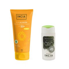 Incia Güneş Çocuk Yüz ve Vücut Kremi Spf50+ 70 ml