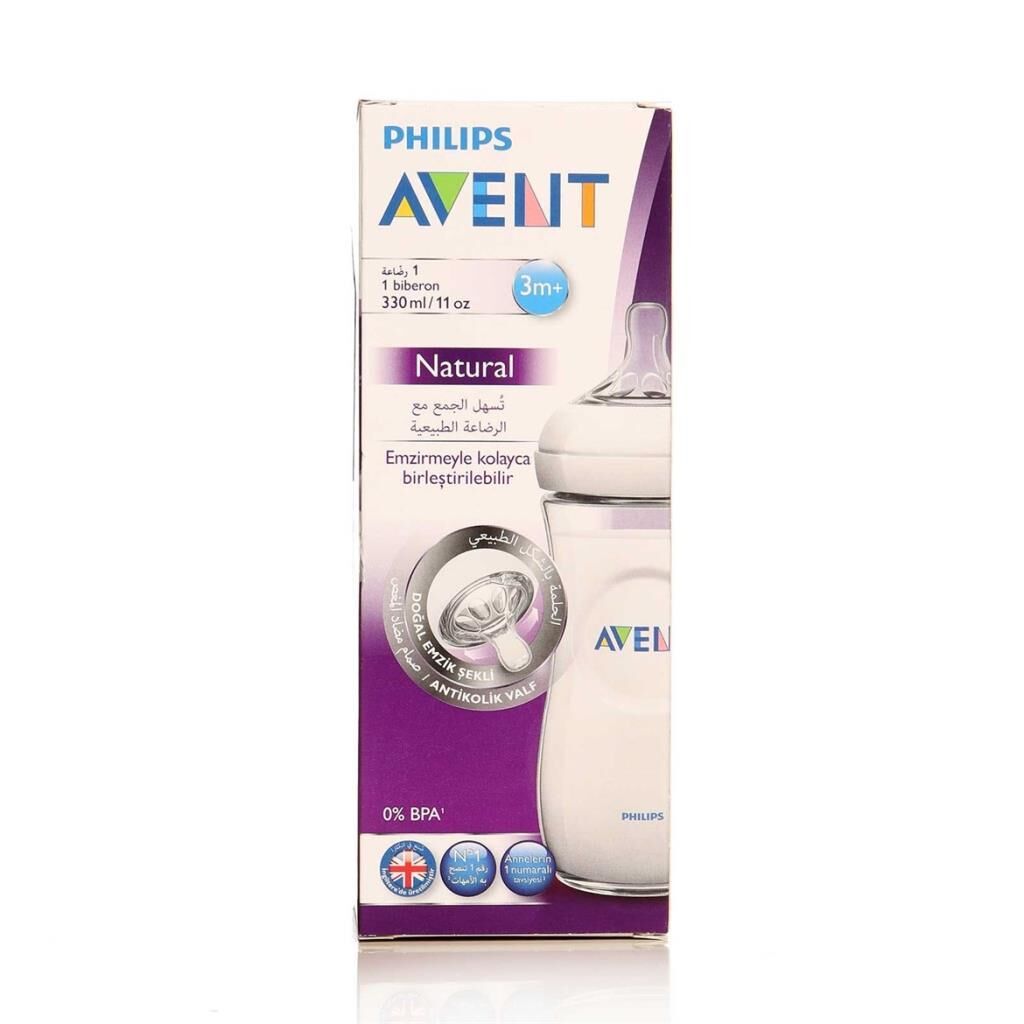Philips Avent Natural PP Biberon 330 ml SCF696/17