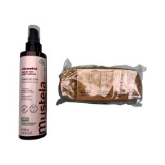 Mustela Essential Çok Amaçlı Temel Bakım Losyonu 200 ml ve At Kılı Fırça