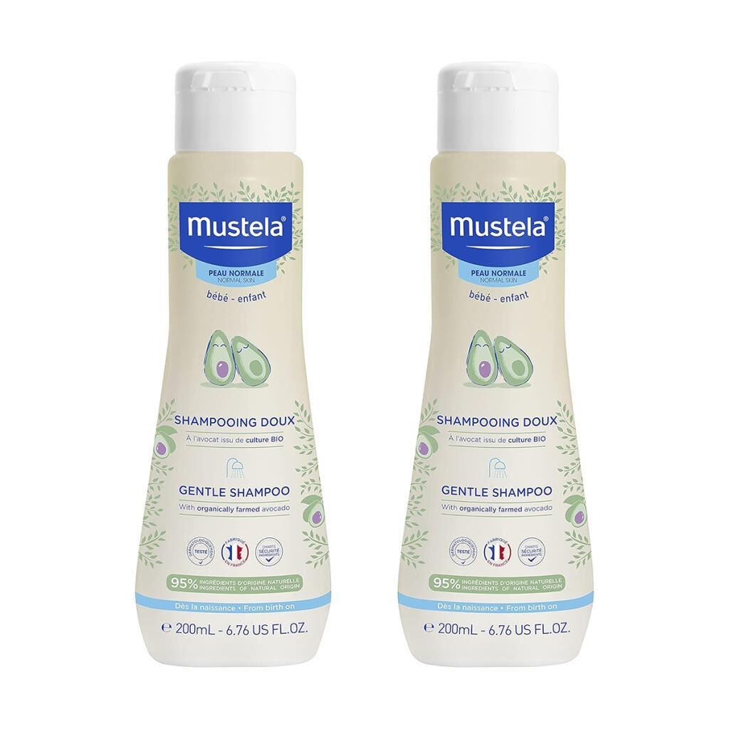 Mustela Gentle Papatya Özlü Bebek Şampuanı 200 ml 2 adet