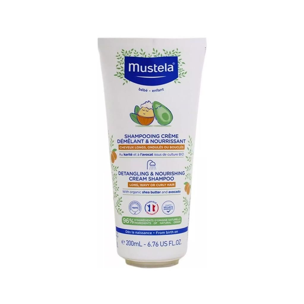 Mustela Dolaşıklık Karşıtı Besleyici Bebek ve Çocuk Şampuanı 200 ml