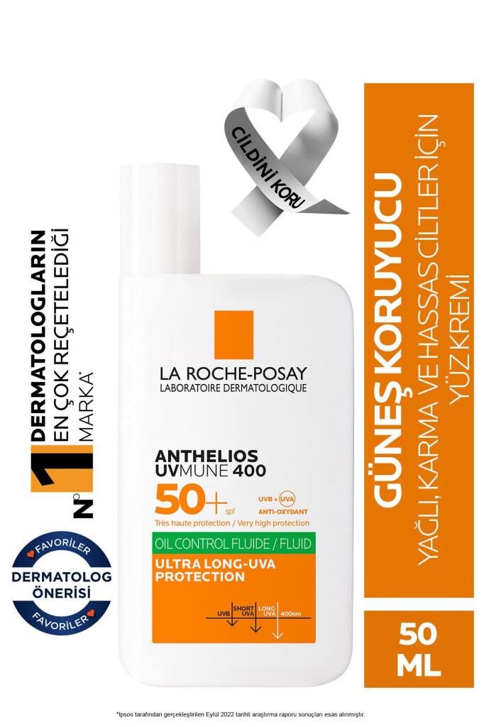 La Roche Posay Anthelios UVmune 400 Spf50+ Oil Control Fluid 50 ml