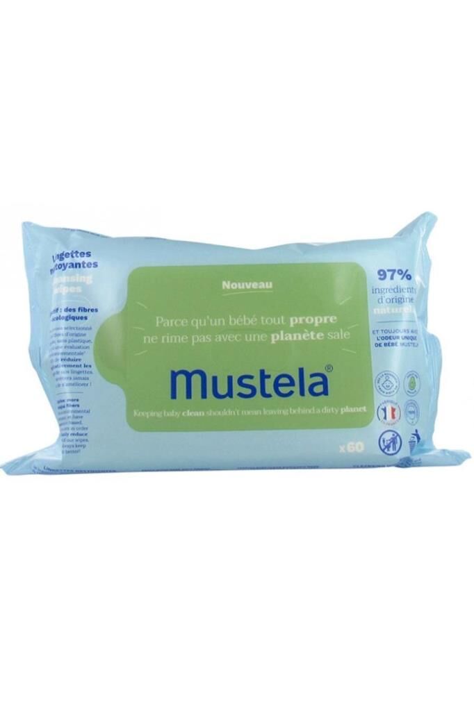 Mustela Islak Mendil Ekonomik Paket 60 Adet