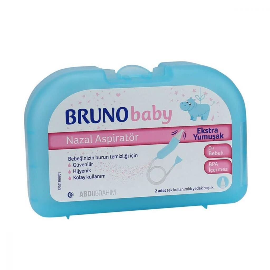Bruno Baby Nazal Aspiratör Ekstra Yumuşak 1 Adet