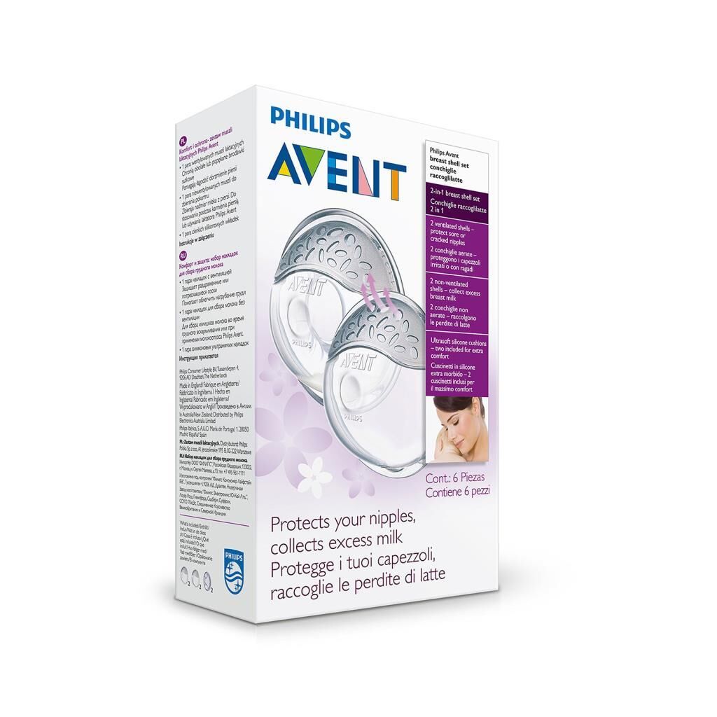 Philips Avent Göğüs Kalkanı Seti SCF157/02