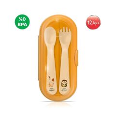 Avent Aks Çatal Kaşık Kutulu Set 12 Ay
