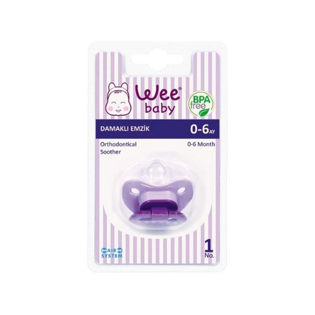 Wee Emzik Silikon Damaklı No:1 Askılı