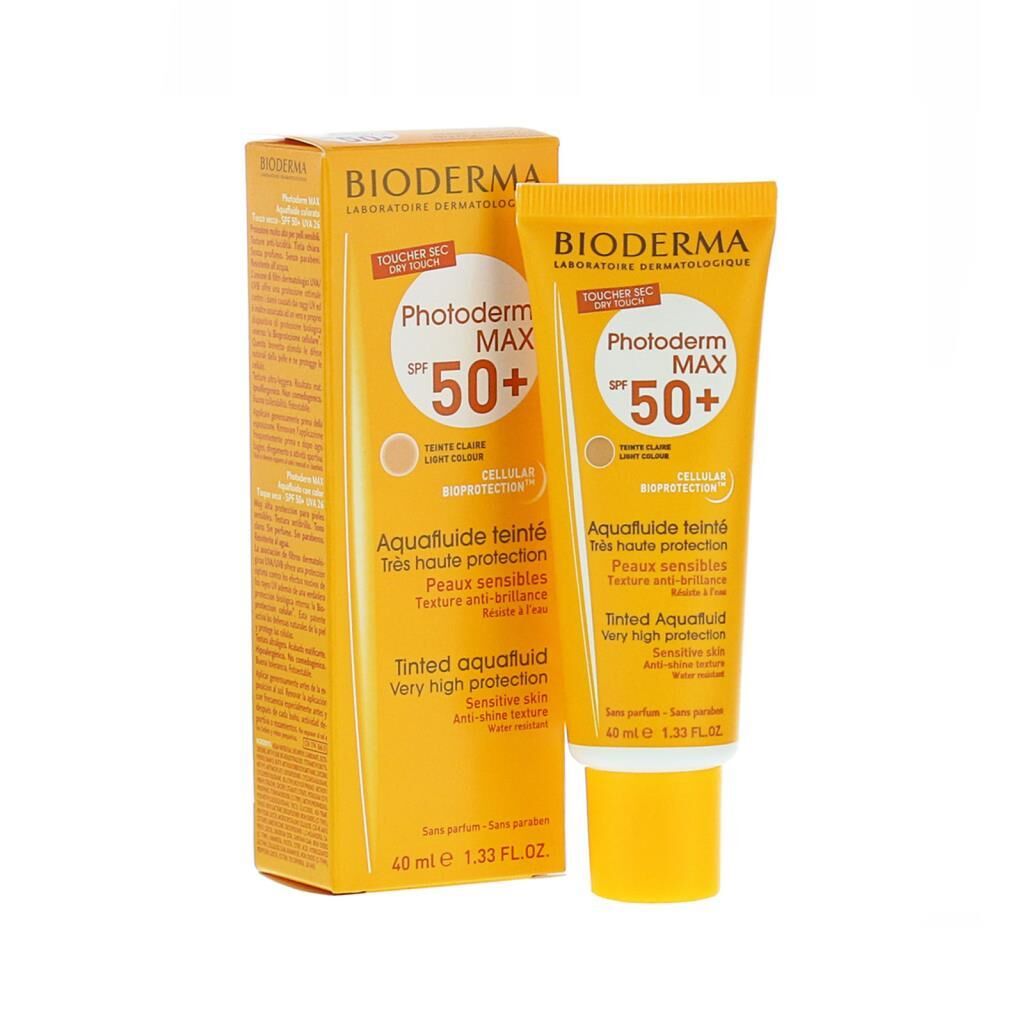 Bioderma Photoderm Max Spf50+ Tinted Aquafluide Light 40 ml