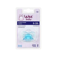 Wee Emzik Silikon Damaklı No:2 Askılı