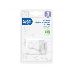 Wee Biberon Emzik Damaklı Silikon No:1 Askılı