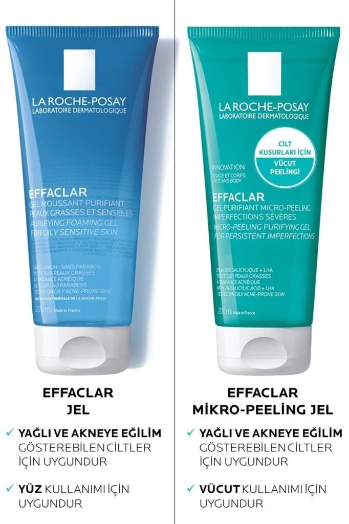 La Roche Posay Effaclar Micro Peeling Gel 200 ml