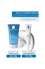 La Roche Posay Effaclar Jel 50 ml, Duo(+) Bakım Kremi 15 ml Tanışma Kiti