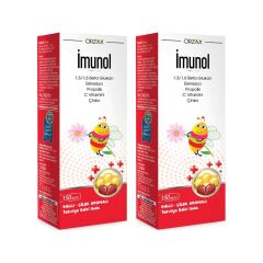 İmunol Ballı Çilek Aromalı Şurup 150 ml %25 İndirimli Paket