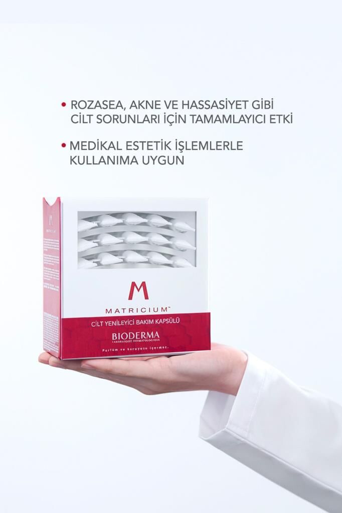 Bioderma Matricium Yenileyici Antioksidan Etkili 30 adet 1 ml Bakım Kapsülü
