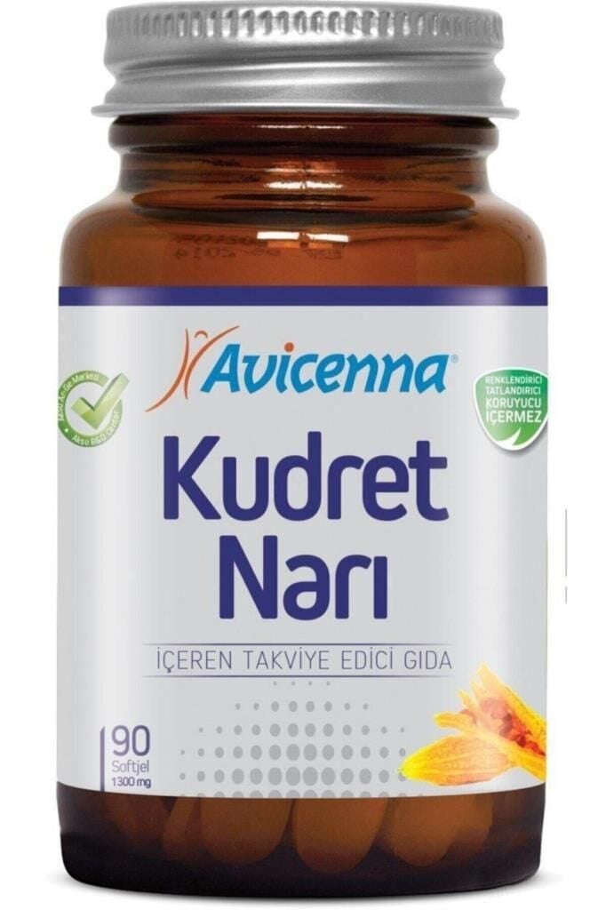 Avicenna Kudret Narı 600 mg 90 Yumuşak Kapsül