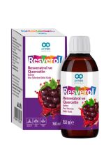 Resverol Resveratrol ve Quercetin içeren Sıvı Takviye Edici Gıda 150 ml