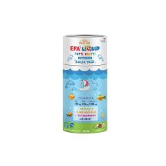 New Life Efa Liquid Tutti Frutti Aromalı Balık Yağı 150 ml