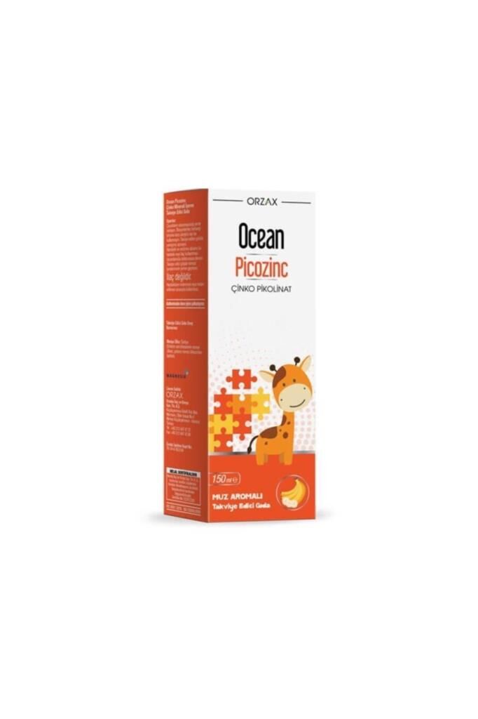 Ocean Çinko Bisglisinat Muz Aromalı Şurup 150 ml