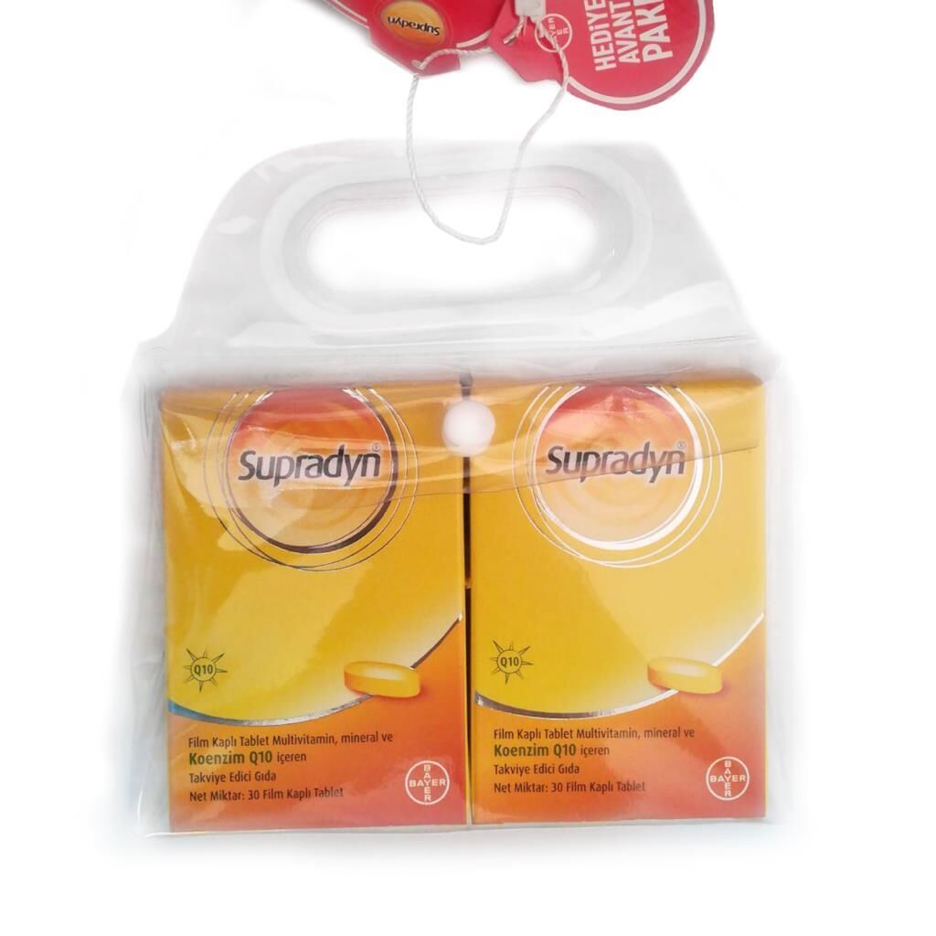 Supradyn Multivitamin Koenzim Q10 2x30 Film Kaplı Tablet