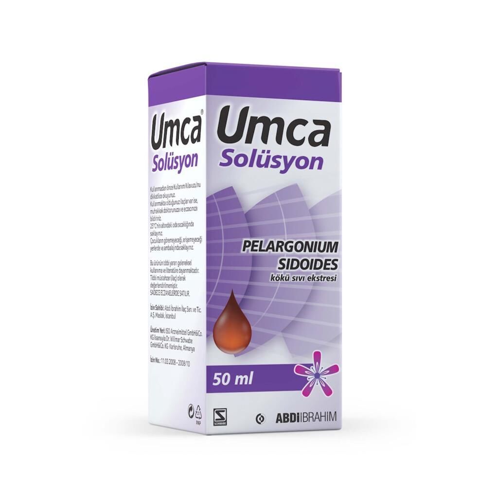 Umca_Solüsyon_50 ml_SKT:30/10/2020