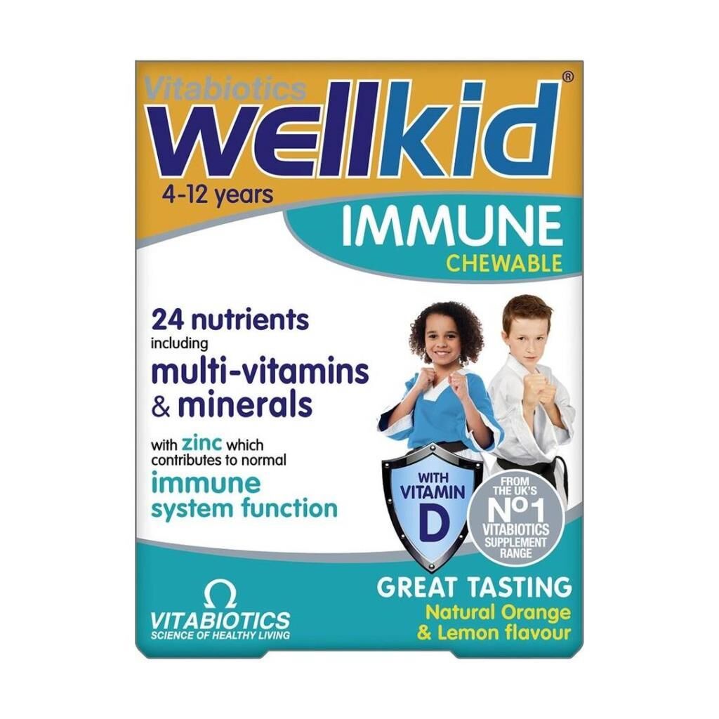 Vitabiotics Wellkid Immune Çiğnenebilir 30 Tablet