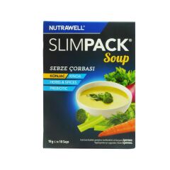 Nutrawell Slimpack Soup 18 g x 10 Saşe Sebze Çorbası