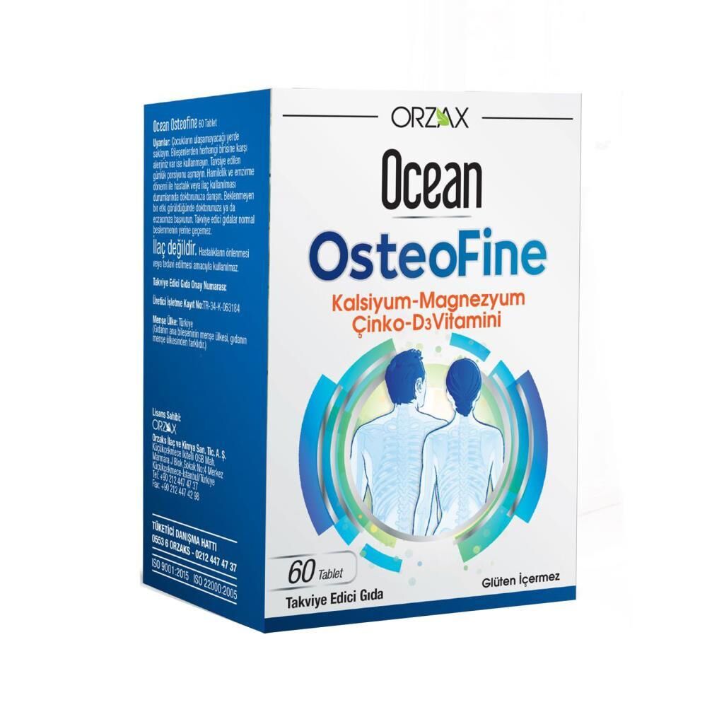 Ocean OsteoFine 60 Tablet Takviye Edici Gıda