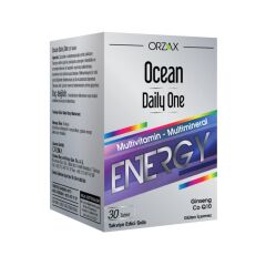 Ocean Daily One Energy 30 Tablet Takviye Edici Gıda