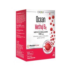 Ocean Methyl B12 1000 mcg 10 ml Dilaltı Sprey Takviye Edici Gıda
