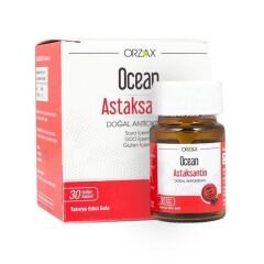 Ocean Astaksantin 30 Softjel Kapsül Takviye Edici Gıda