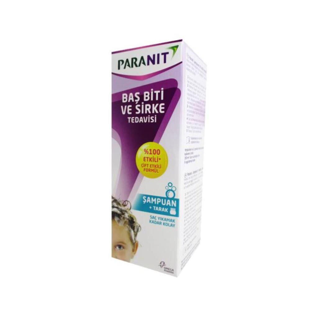 Paranit Şampuan Baş Biti ve Sirke Tedavisi 100ml