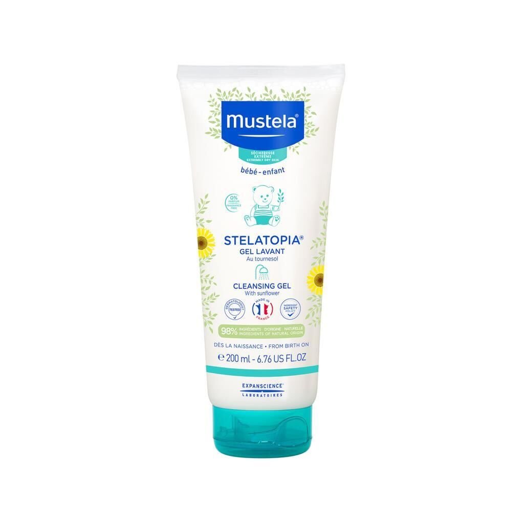 Mustela Stelatopia Cleansing Gel Krem Şampuan 200 ml