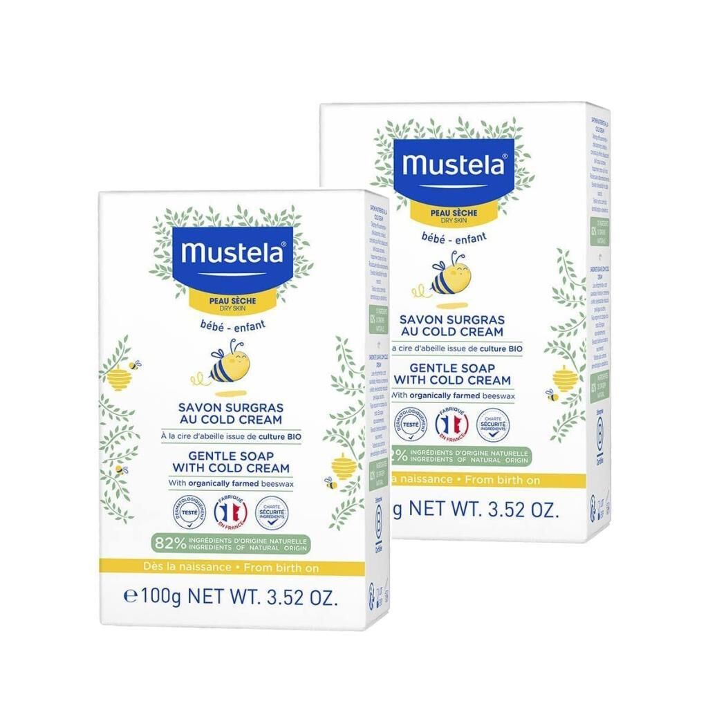 Mustela Kuru Ciltler İçin Cold Kremli Besleyici Sabun 100 gr 2 adet (2*100 gr)