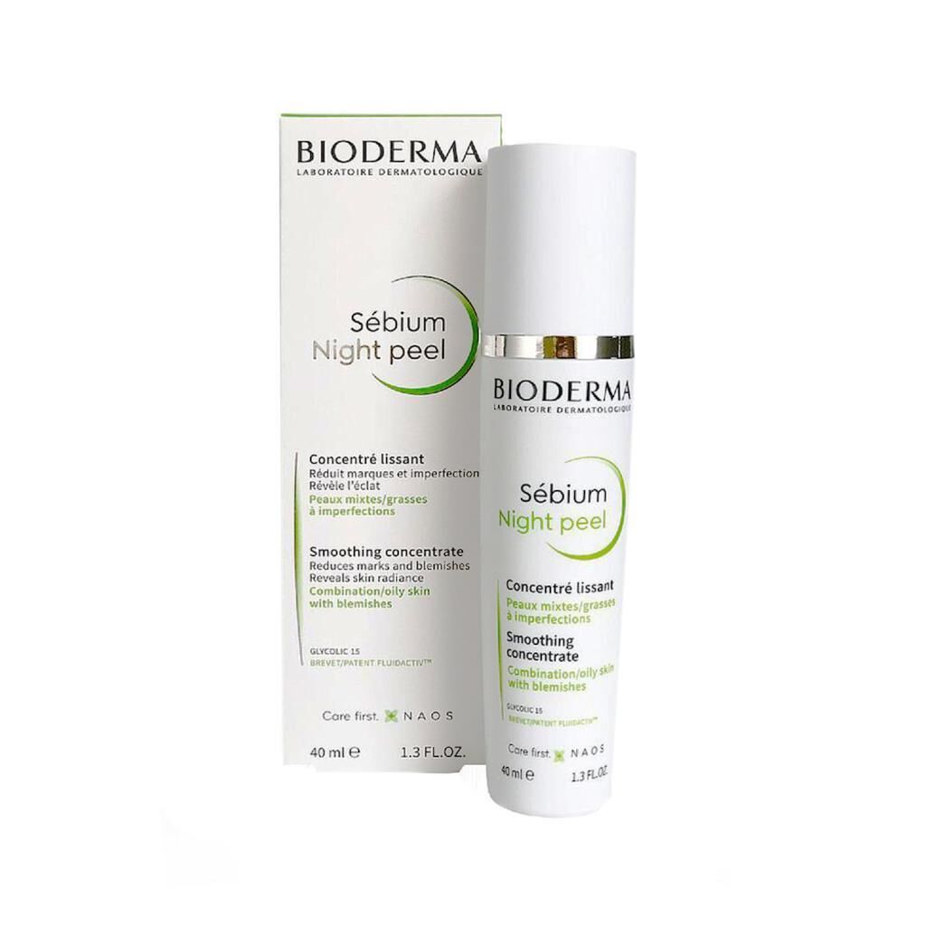 Bioderma Sebium Night Peel 40 ml  Karma ve Yağlı Ciltler