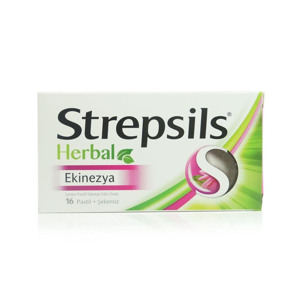 Strepsils Herbal Ekinezya 16 Pastil