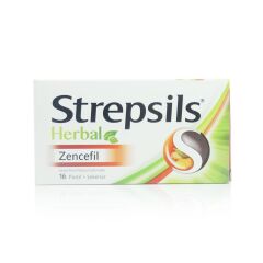 Strepsils Herbal Zencefil 16 Pastil